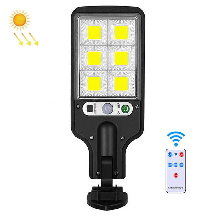 Junips | Solar Street Lighting LED Body Detection Garden Light, Specification: 616B-72 COB with Remote Control