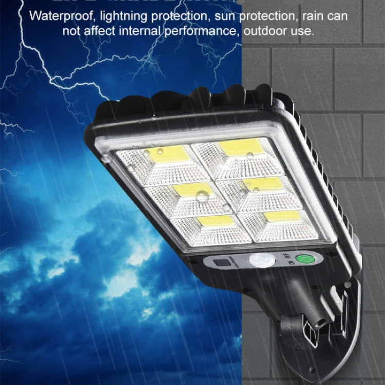 Junips | Solar Street Lighting LED Body Detection Garden Light, Specification: 616B-72 COB with Remote Control