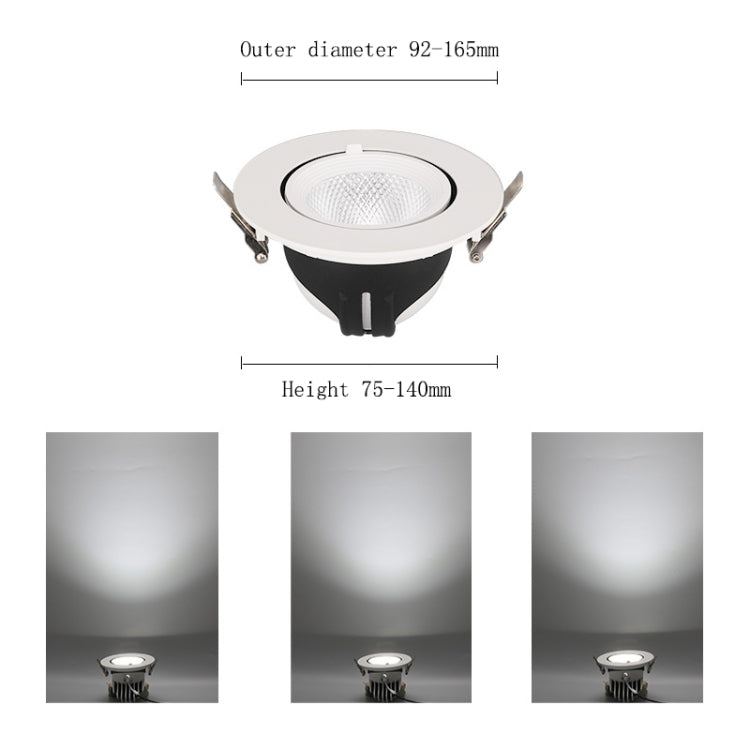 Junips | 35w Cutout 150mm LED Full Spectrum Plant Growth Light