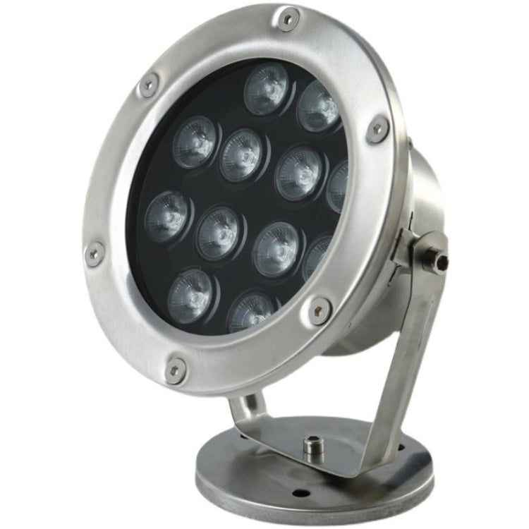 Junips | LED Underwater Light Pool Fish Pond Fountain Waterproof Landscape Light 18W(Yellow)