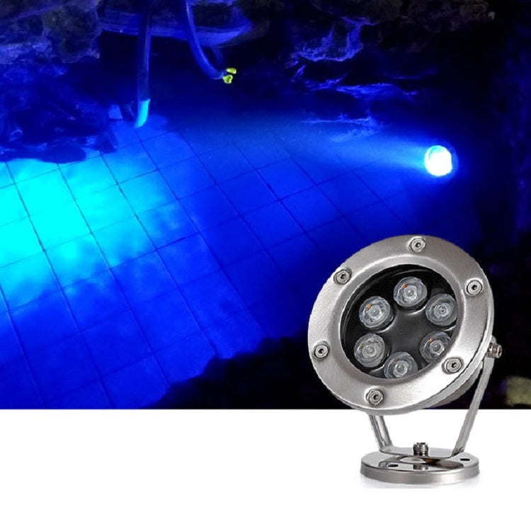 Junips | LED Underwater Light Pool Fish Pond Fountain Waterproof Landscape Light 24W (Warm White)