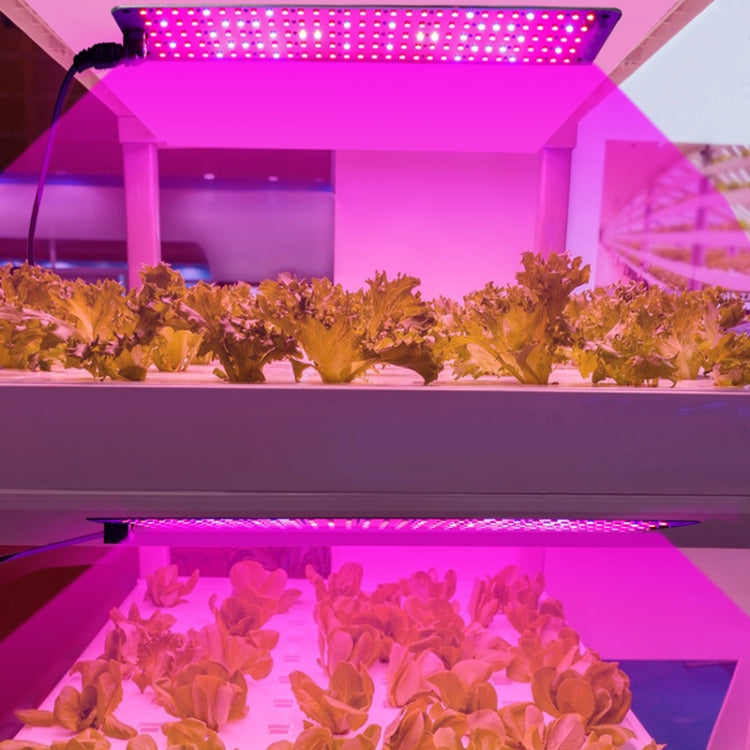 Junips | 4 heads 12V Full Spectrum Red and Blue Light Panel Plant Growth Lamp Seedling Fill Lights (EU plug)