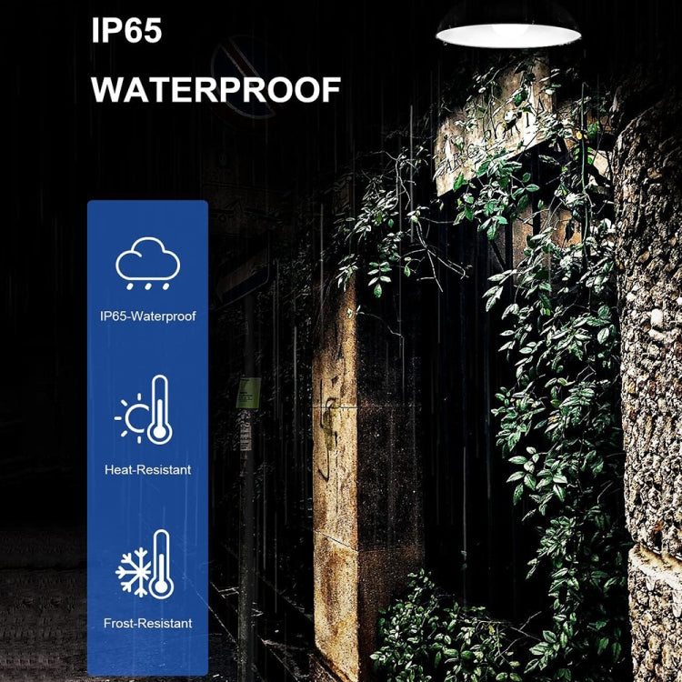 Junips | IP65 Waterproof Outdoor Solar LED Pendant Light Indoor Lighting, Specification: Double White Light with Remote Control