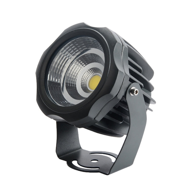 Junips | LED Floodlight COB Outdoor Waterproof Spotlight Billboard Lamps Garden Lamp, Color: 10W 7 Colors