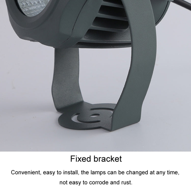 Junips | LED Floodlight COB Outdoor Waterproof Spotlight Billboard Lamps Garden Lamp, Color: 10W 7 Colors