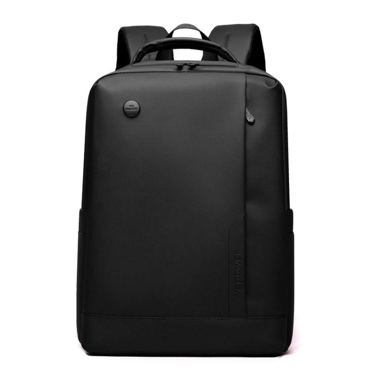 Junips | Men's 14-Inch Laptop Backpack Waterproof Large Capacity Business Commuter Backpack (Black)