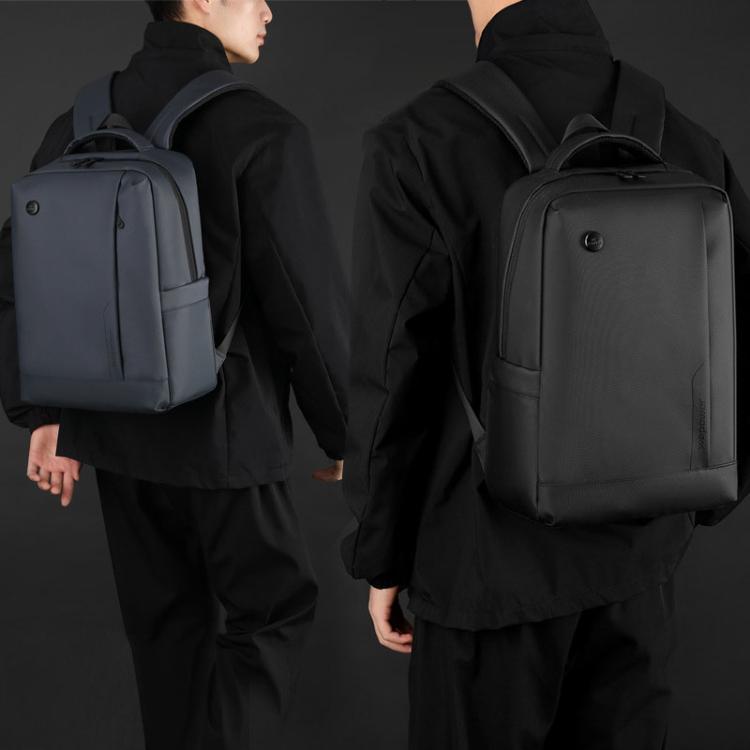 Junips | Men's 14-Inch Laptop Backpack Waterproof Large Capacity Business Commuter Backpack (Black)