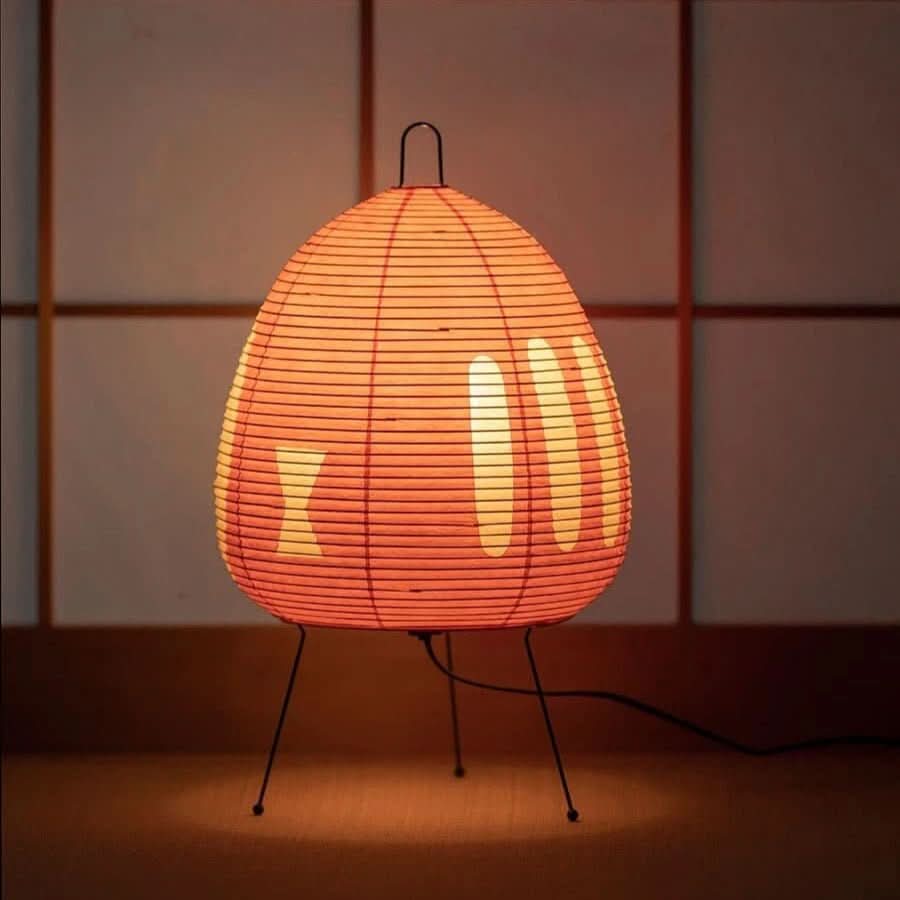 Junips | Elegant table lamp made of rice paper in Japanese design