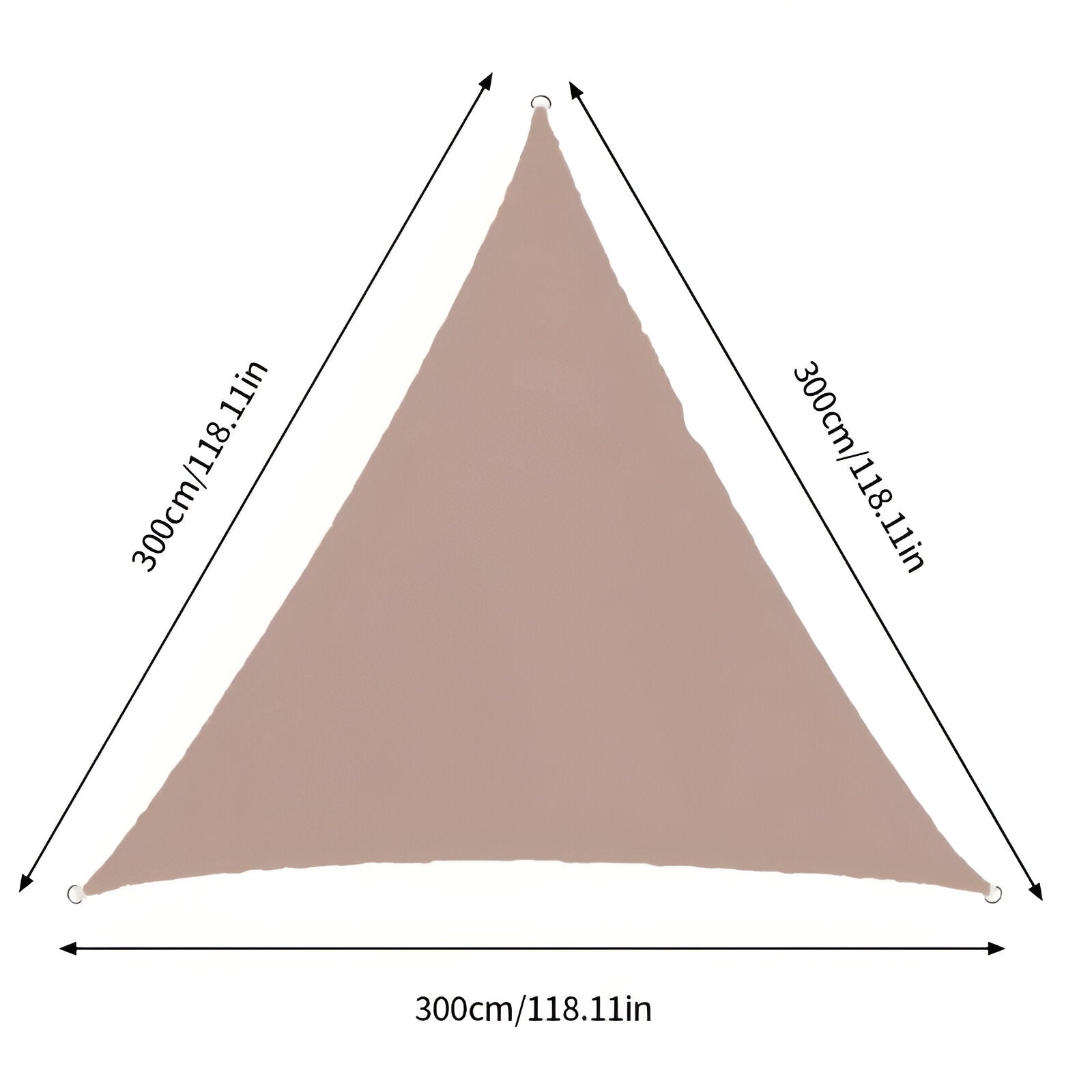 Junips | TriBlocker Sun Sail – Premium Sun Protection, Waterproof Triangle Sail