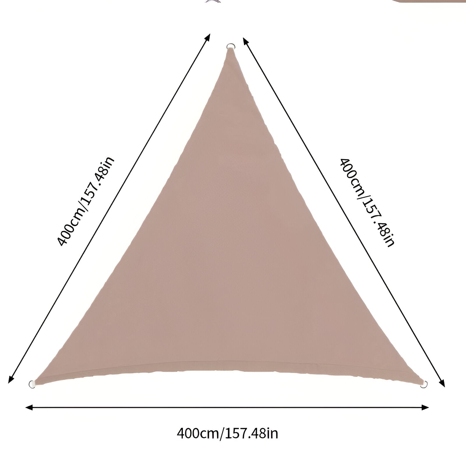 Junips | TriBlocker Sun Sail – Premium Sun Protection, Waterproof Triangle Sail