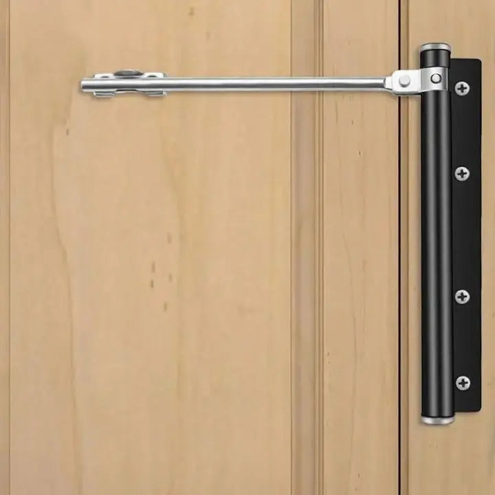 Junips | Automatic door closer – Stainless steel, quiet, easy installation