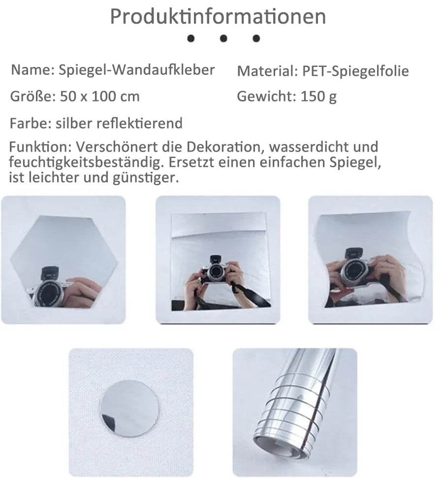 Junips | Ultra-flexible Mirror - safe and shatterproof
