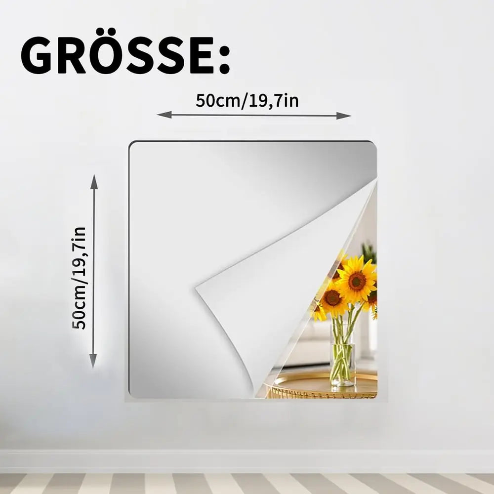 Junips | Ultra-flexible Mirror - safe and shatterproof