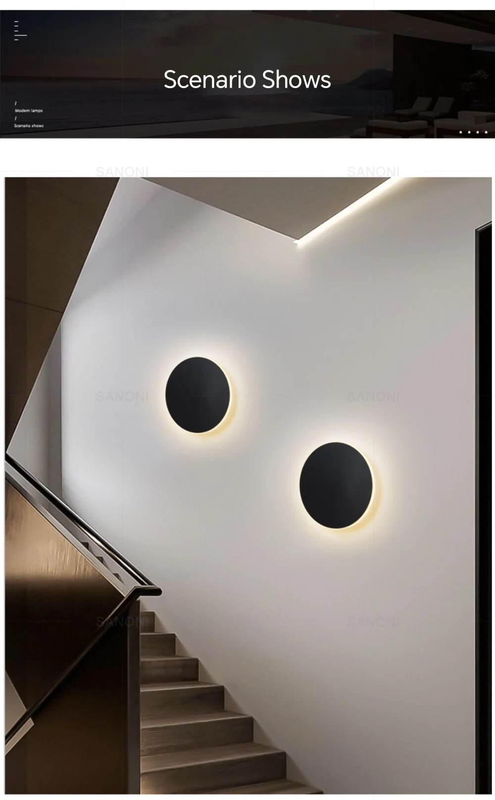 Junips | LightRing | Minimalist LED Wall Light