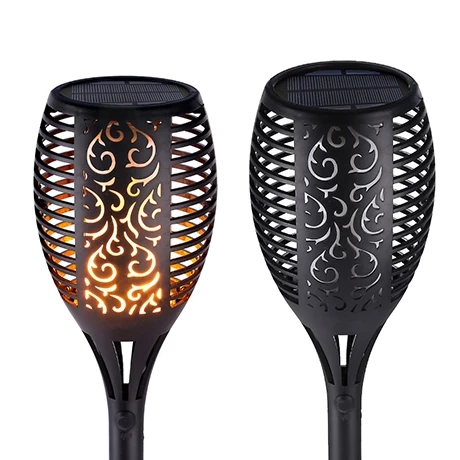Junips | Solar-Tiki-Torches | Solar-Torch Light with Flickering Flame
