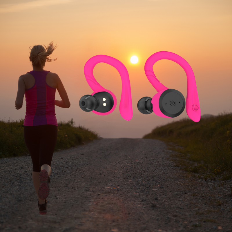 Junips | Vega - Waterproof wireless sports earplugs with 20 hours playtime
