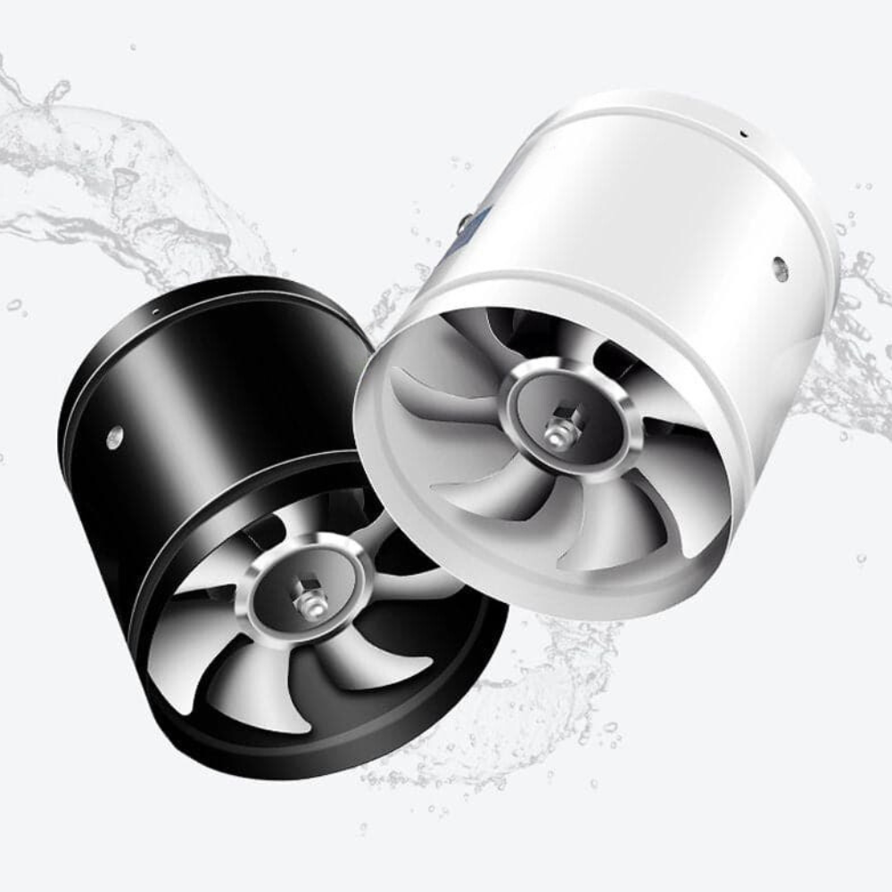 Junips | Powerful Quiet Exhaust Fan – Improve air quality and remove smoke and odors for kitchen and office