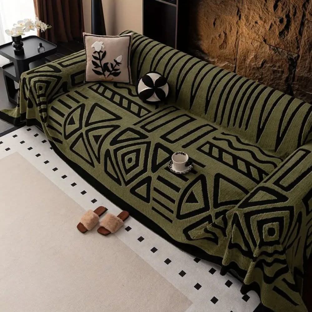Junips | Soft, durable microfiber sofa cover, non-slip and easy to care for