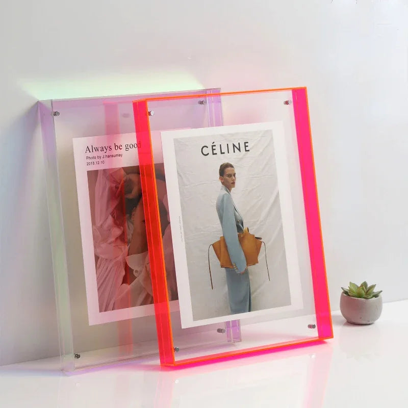 Junips | Transparent Acrylic Photo Frame