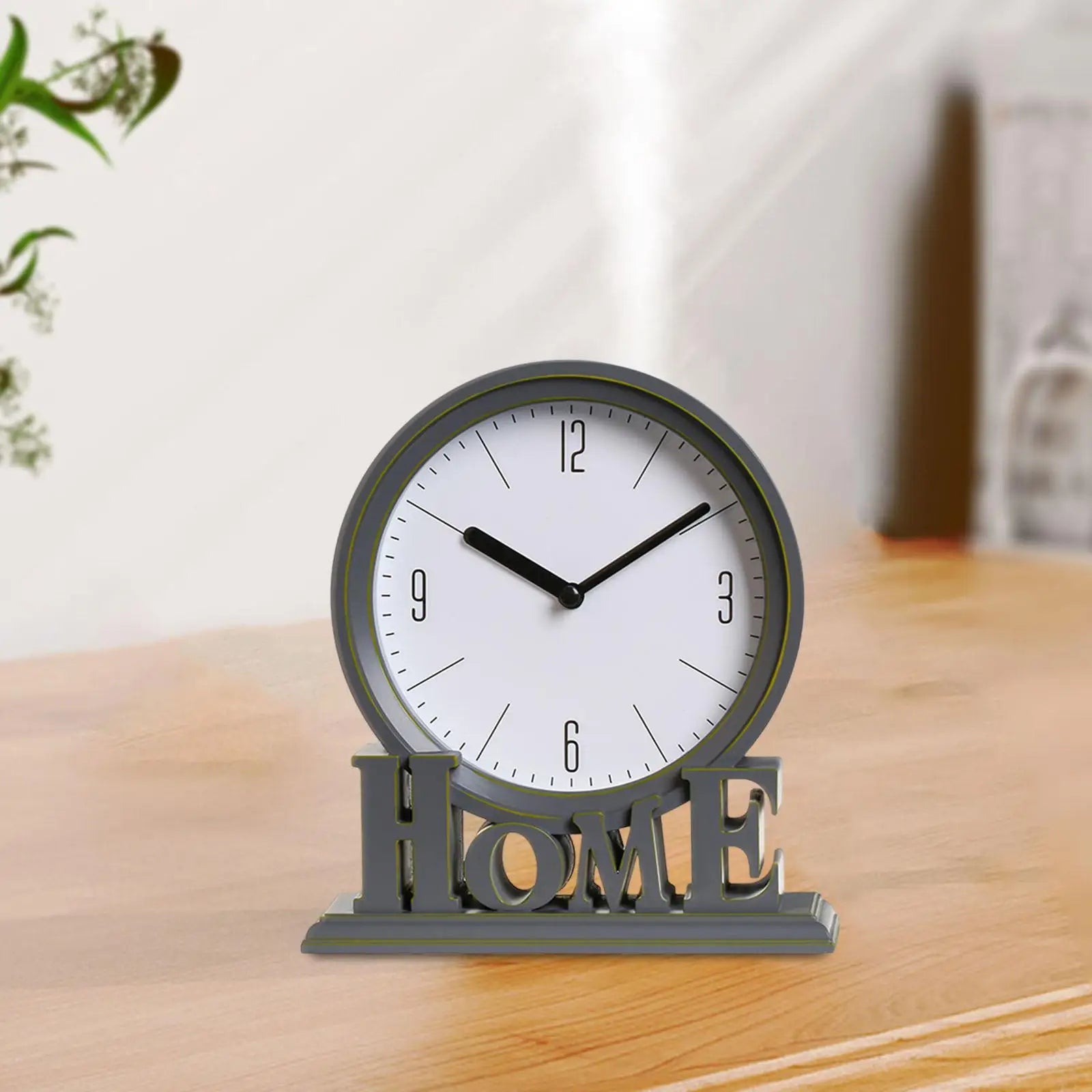 Junips | Vintage Desk Clock – Silent Clock – Home – Table Clock – Decorative – 18.5 x 6 x 20.6 cm