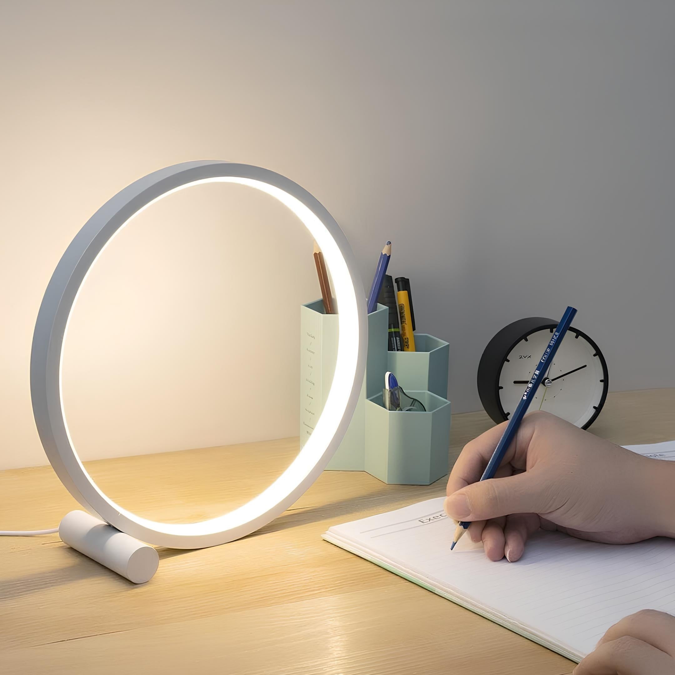 Junips | LED Table Lamp Ring Dimmable Bedside Light