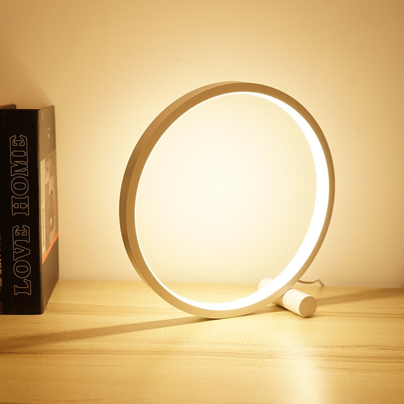 Junips | LED Table Lamp Ring Dimmable Bedside Light