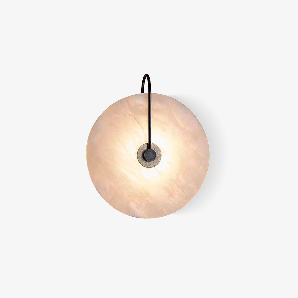 Junips | White Alabaster Wall Lamp