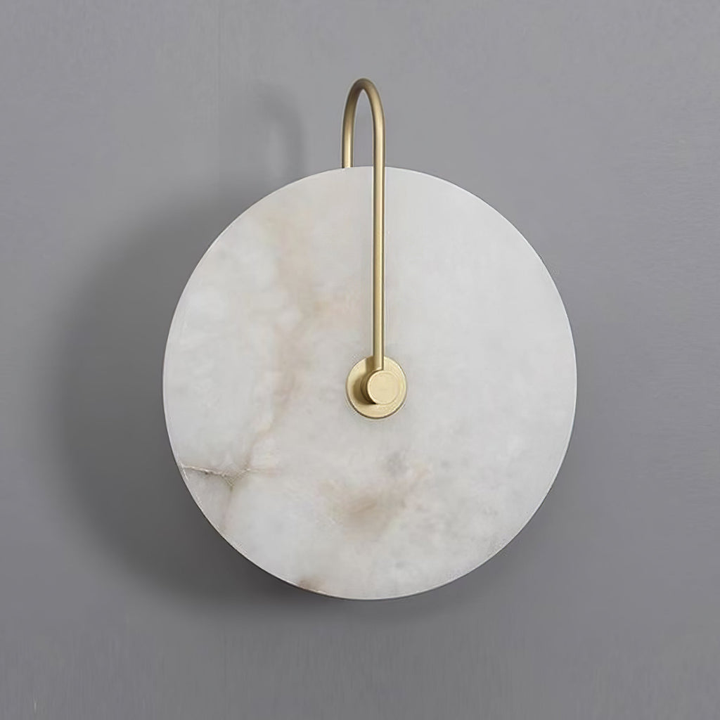 Junips | White Alabaster Wall Lamp