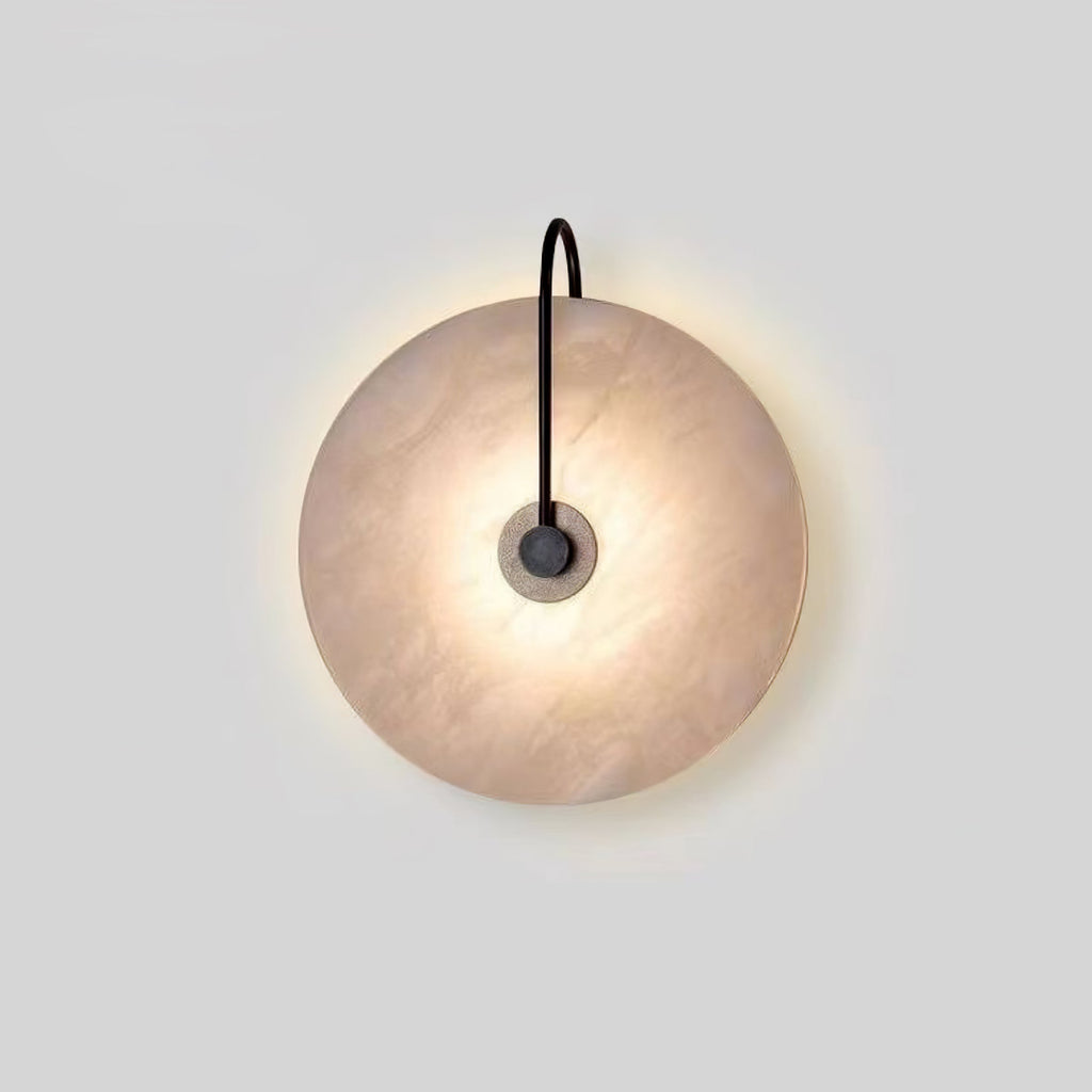 Junips | White Alabaster Wall Lamp