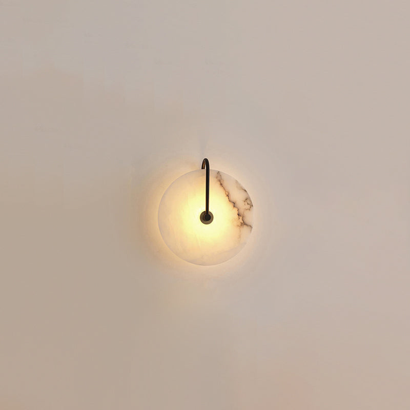 Junips | White Alabaster Wall Lamp