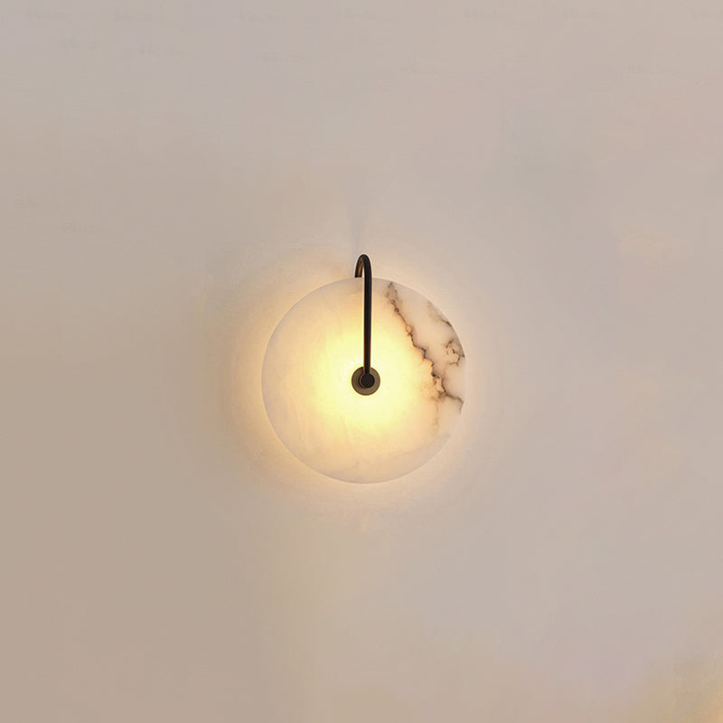 Junips | White Alabaster Wall Lamp