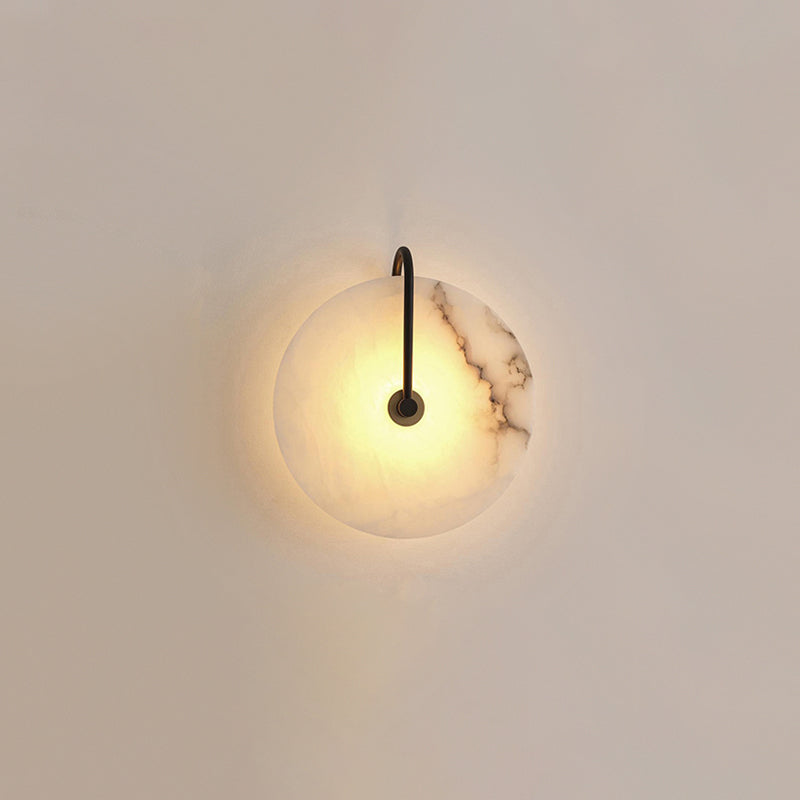 Junips | White Alabaster Wall Lamp