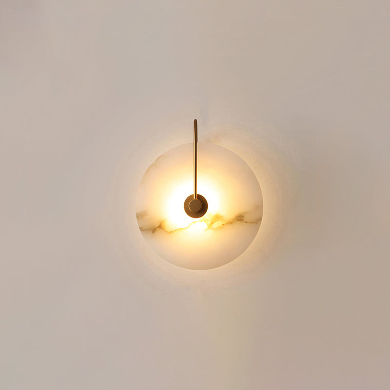 Junips | White Alabaster Wall Lamp