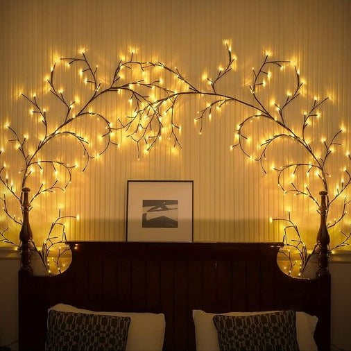 Junips | Wine LED Garden String Lights – 144 flexible LEDs with 8 modes for indoor and outdoor use