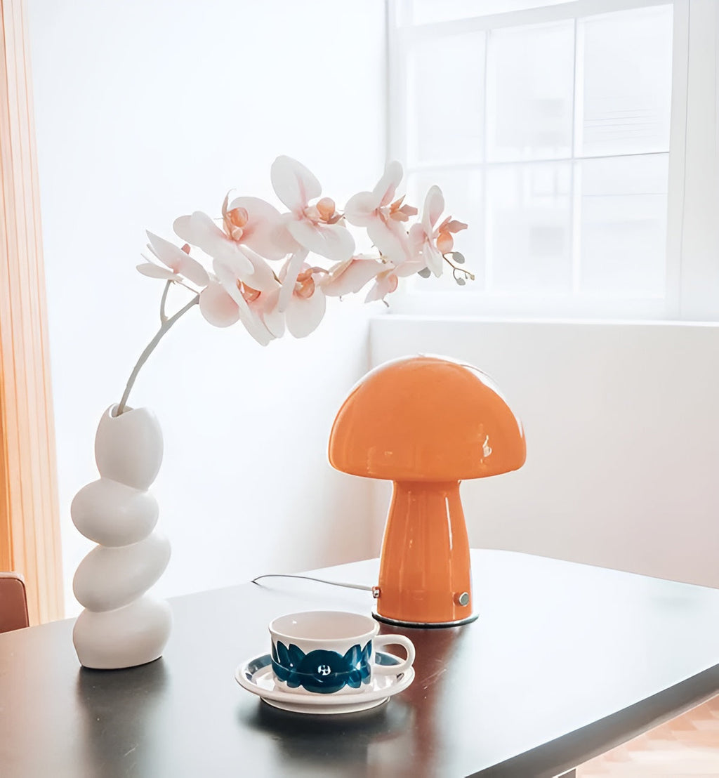 Junips | GlowMush – Scandinavian table lamp with artistic warmth