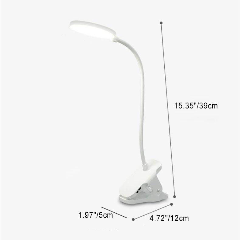 Junips | Simple LED Clip Desk Lamp Rechargeable Eye Protection Night Light