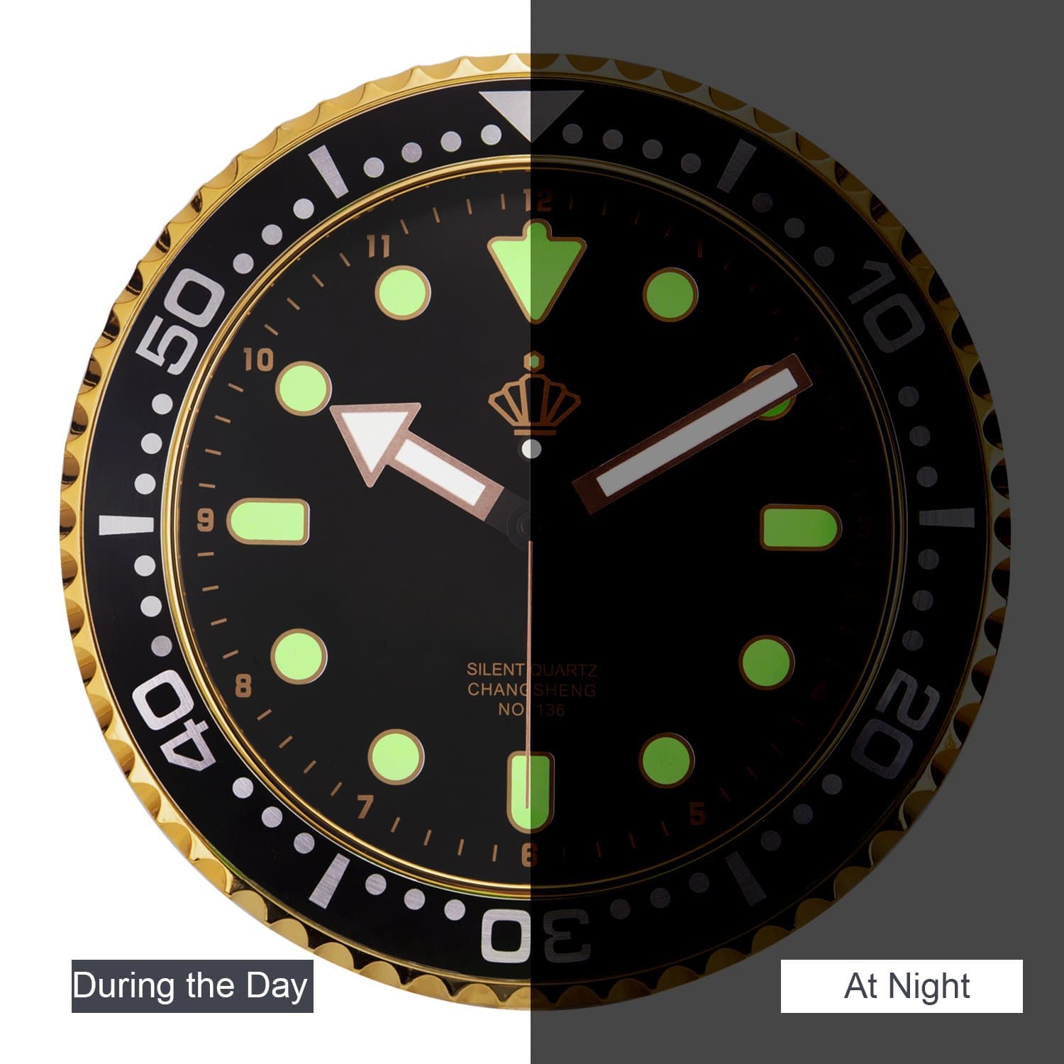 Junips | Silent Glowing Wall Clock