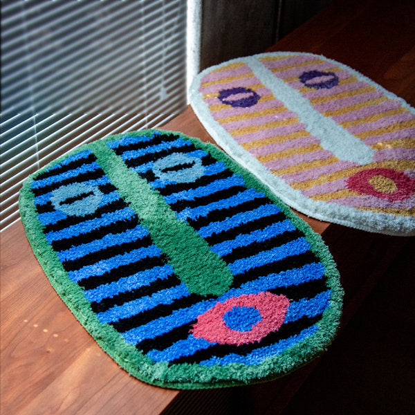 Junips | Bath mat Abstract Face