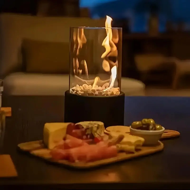 Junips | Portable fire bowl for a cozy atmosphere | Elegant & modern table fire bowl - Shakti