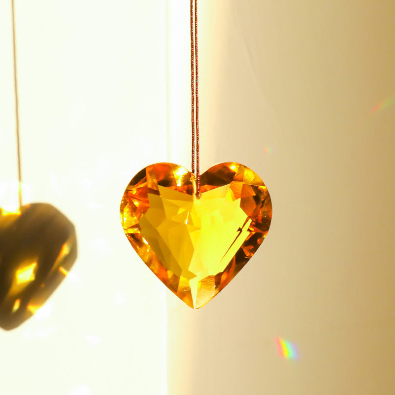 Junips | Hanging Heart Sun Catcher Prism Crafts