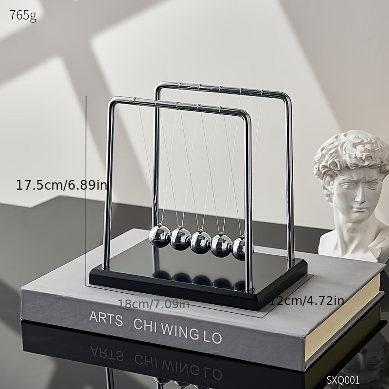 Junips | BalanceSphere – Elegant Newton Pendulum with Luxury and Functional Design for Office Decoration