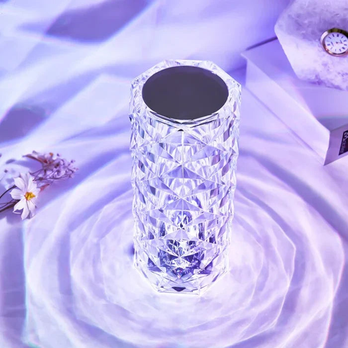 Junips | 16 Colors Rose Rays Crystal Diamond Table Lamp