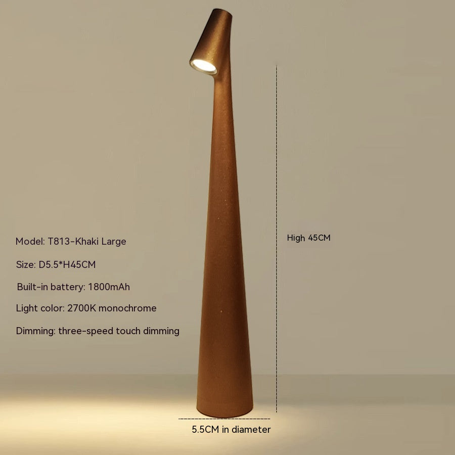 Junips | Table Lamp Modern Red Metal LED Light
