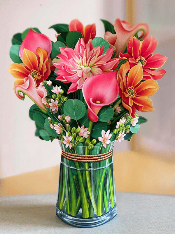 Junips | Plastic Pop-up Flower | Incl. Free Gift Cards - Fair