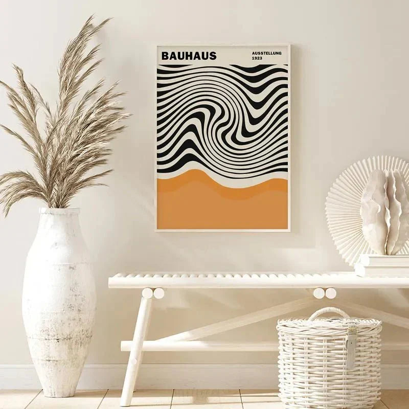 Junips | Abstract Canvas Wall Art Poster