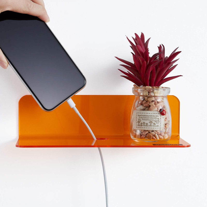 Junips | Neon Acrylic Floating Shelf