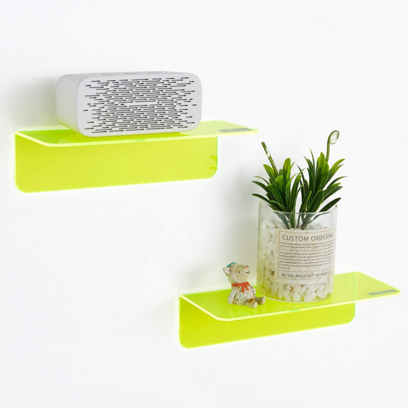 Junips | Neon Acrylic Floating Shelf