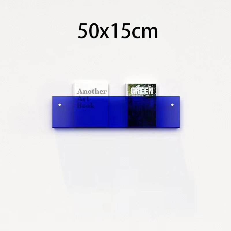 Junips | Acrylic Wall-mounted 'Floating' Magazine Holder