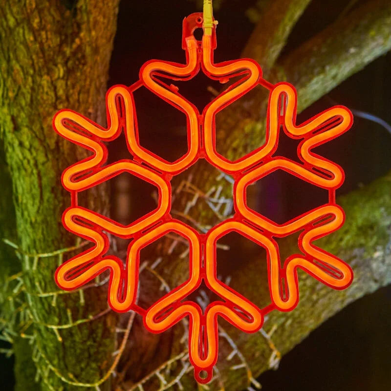 Junips | Waterproof LED Snowflake Light for Festive Winter Decoration