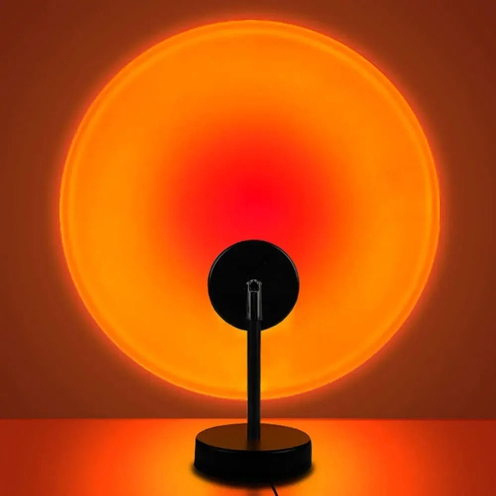 Junips | l Stylish Retro Table Lamp with Sunset